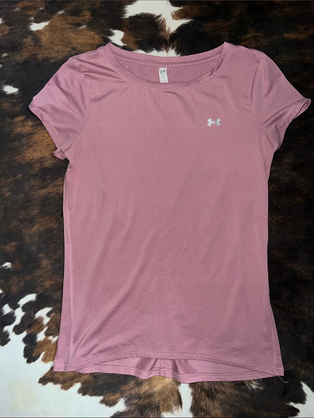 Under Armour Women's Dusty Rose Short Sleeve Performance Tee